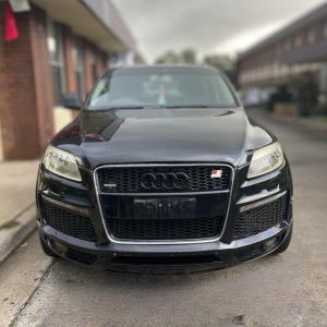 audi being wrecked