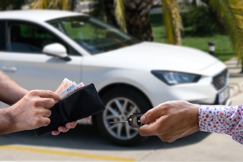 sell a car for cash